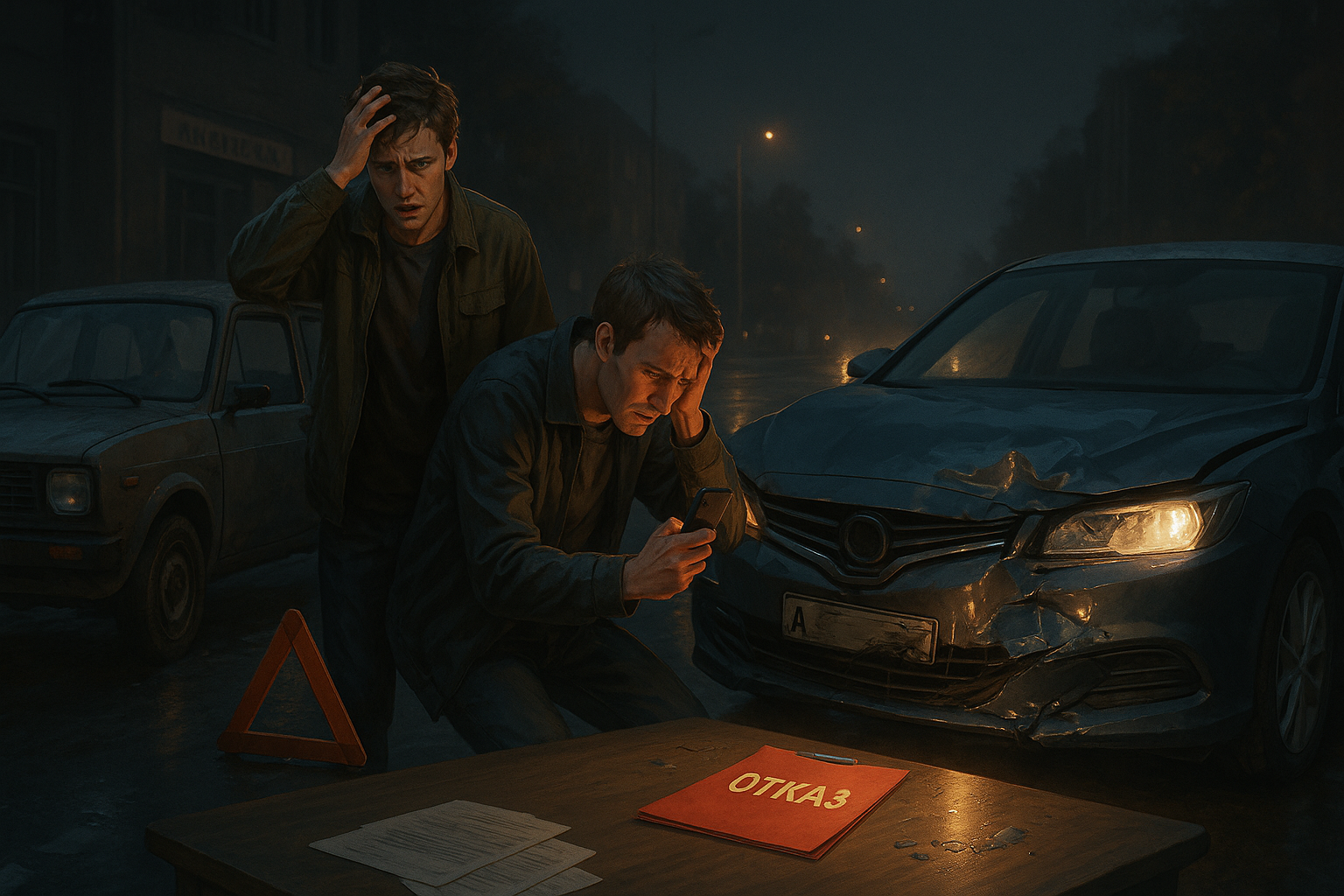 Что делать, если у виновника ДТП нет полиса ОСАГО